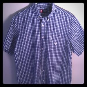 Men’s Chaps Short Sleeve Shirt. Size L